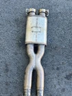 04-19 Maserati Quattroporte M139 Exhaust Mid Pipe Center Resonator Silencer Oem Used. Price: $175.00.