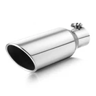 A-karck Exhaust Tip Inch 2.5"INLET 4.0"OUTLET-12"LONG Sliver, Polished New. Price: $37.17.