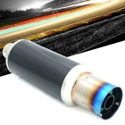 Megan MR-MU-MSPECII3 Black M-specii Weld On Muffler Titanium Flat Tip Silencer New. Price: $175.95.