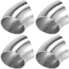Autohaux Pcs Od 1.5 Inch 45 Degree SS304 Stainless Steel Bend Tube Exhaust New. Price: $19.00.