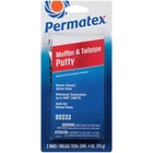 Permatex 80333 Muffler And Tailpipe Putty, 4 Oz. Factory Ounce, Multi New. Price: $15.87.