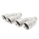 Mishimoto For MMEXH-TIP-QY25P Universal Steel Muffler 2.5IN Inlet New. Price: $220.07.