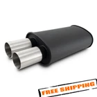 Vibrant Performance 12320 Streetpower Flat Black Universal Muffler New. Price: $249.99.