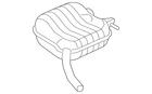 Genuine Audi Exhaust Muffler 8F0-253-609-N New. Price: $1595.71.