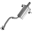 Stainless Steel Exhaust Muffler W/ Hangers And Bolts Fits: 2002-2005 Impreza New. Price: $131.81.