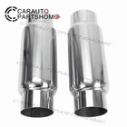 3'' Inlet Outlet Pair Of Universal Stainless Steel Weld-on Exhaust Muffler New. Price: $64.97.