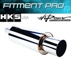 Hks 3203-EX023 Hi-power Universal Muffler Exhaust 60MM / 2.25" Pipe Jdm Japan New. Price: $420.00.