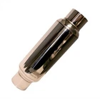 Kooks R250-14 Universal 1/2IN Round Muffler 14IN Long. Pol Ss New. Price: $82.99.