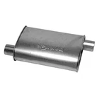 Exhaust Muffler Super Turbo Aluminized Steel Oval Gray 2.25" New. Price: $77.22.