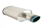 Megan Racing Exhaust Muffler: O-st (single Oval Burnt Tip) New. Price: $153.09.