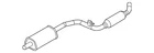 Genuine Ford Muffler BV6Z-5230-C New. Price: $336.68.
