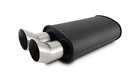 Vibrant Performance Streetpower Oval Muffler 2.5 Inlet, Dual 3 Outlets New. Price: $269.99.