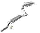 Middle Muffler With Rear Resonator Fits 2013-2016 Hyundai Santa Fe Sport 2.4 New. Price: $401.00.