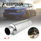 3'' Inlet Outlet Muffler Resonator 12'' For Dodge Charger Challenger Scat Pack New. Price: $55.67.