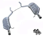 Pair Of Rear Exhaust Mufflers Fits: 2006 - 2009 Audi A4 Quattro 2.0L 3.2L New. Price: $441.81.