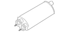 Genuine Volvo Muffler 31355312 New. Price: $350.03.