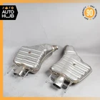 11-14 Mercedes W216 CL550 Exhaust Mufflers Set Of 2214915500 Oem Used. Price: $329.23.