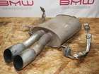 Rear Section 2 Exhaust Barrel Muffler Dual Tips Oem Mini Jcw R56 R58 John Works Used. Price: $672.00.