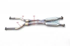 2013-2016 Lexus GS350 Center Exhaust Pipe Muffler Front 17410-31D10, E053, Oem, Used. Price: $399.04.