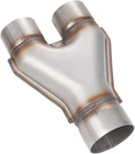 Lcgp Stainless Steel Y Pipe 3 Inch Id Single To 2.5 Dual Stamped Exhaust New. Price: $43.21.