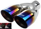 Upower Inch Inlet 3.5 Outlet Dual Exhaust Tips Tailpipe 2.5" 1 Pcs Stainless New. Price: $64.99.