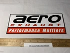 Vintage Decal Sticker Aero Exhaust Performance Mufflers Street Racing Drag Race Used. Price: $12.99.