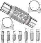 3PCS 2.5 6 Inches Exhaust Flex Pipe With Clamp Kit, Unive New. Price: $30.56.