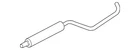 Genuine Audi Muffler 8V5-253-609-D New. Price: $847.49.