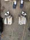 Valved Audi D4 A8L 4.0T Rear Mufflers Used. Price: $400.00.