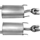 SET-WK18980 Walker Of 2 Mufflers Driver & Passenger Side Left Right Pair New. Price: $179.48.