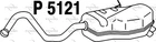 Fenno P5121 Rear Muffler Neu. Price: $118.07.