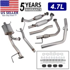 Muffler Exhaust System Assembly For Toyota Tundra 2000 2001 2002 4.7L V8 New. Price: $257.59.