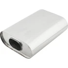 Perforated Tube Muffler W/ Packing, Stainless Steel, 3 Inch Oval New. Price: $161.60.