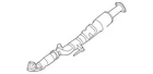 Genuine Nissan Front Muffler 20300-ZN50A New. Price: $447.92.