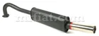 Alfa Romeo Spider 2.0 Ansa Rear Muffler Single Round Chrome Tips New. Price: $685.00.