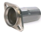 Elifecenter Id 2.5" To 3" Stainless Steel Exhaust Adapter W/flange Sliver Open. Price: $25.99.