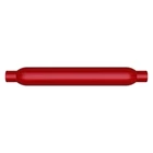 Exhaust Muffler Glass Pack Series Aluminized Steel Round Small Size Red New. Price: $55.00.