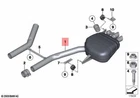 Genuine Bmw F01 F02 750I Rear Silencer Right With Exhaust Flap 18308610669 New. Price: $849.35.