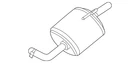 Genuine Nissan Exhaust Muffler 20110-3NT1C New. Price: $495.25.