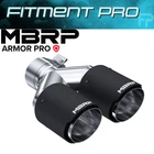 Mbrp T5171CF Dual Staggered Round 2.5 Inch Universal Carbon Fiber Exhaust Tip New. Price: $189.99.