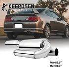 For Honda Acura Rsx 2.5' Inlet Twin Loop Exhaust Muffler Resonator Tail Pipe Tip New. Price: $95.46.