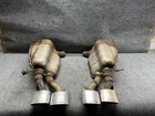 Mercedes W211 E55 E63 Amg Exhaust Mufflers Quad Tips Left & Right Oem Used. Price: $599.99.