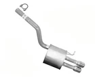 Rear Muffler Assembly With Clamp For Volkswagen Jetta 2.5L Wagon 2011-2012 New. Price: $361.00.
