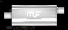 Magnaflow 14259 Polished Stainless Steel Universal Muffler 3 Inlet / Outlet New. Price: $152.00.