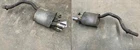 06-08 Chevy Corvette Left & Right Exhaust Muffler Pipes W/ Chrome Tips Used. Price: $1000.00.