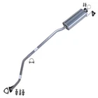 Stainless Steel Resonator With Hanger + Bolts & Nuts Fits: 01-03 Acura 1.7L New. Price: $132.81.