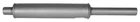 Walker Heavy Duty 22042 Direct Fit Exhaust Muffler 1.5" Inlet (od) Outle... New. Price: $113.61.