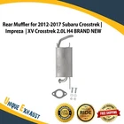 Rear Muffler FOR2012-2017SUBARU Crosstrek Impreza Hatchback Xv 2.0L H4 New. Price: $132.10.