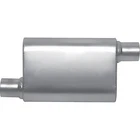 Gibson Cft Superflow Muffler; Stainless Steel; 4" X 9" 13" Oval Body; 2.5" New. Price: $231.99.