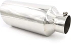 Polished Silver 4 Inch Inlet 7 Outlet 18 Exhaust Tip Stainless Steel New. Price: $69.39.